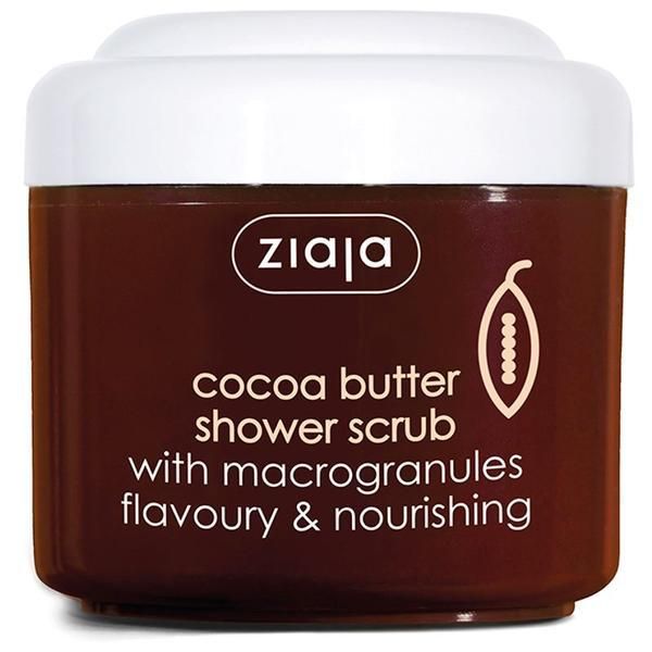 Ziaja Скраб за душ с макрогранули - Ziaja Cocoa Butter Shower Scrub, 200 мл