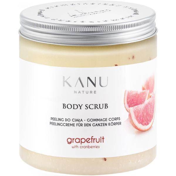 Kanu Nature Скраб за тяло с грейпфрут и червена боровинка - KANU Nature Body, 350 гр