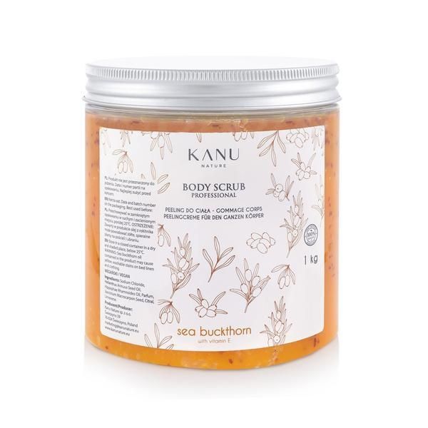 Kanu Nature Скраб за тяло с морски зърнастец и витамин Е - KANU Nature Body Scrub, 350 гр