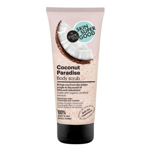 Organic Shop Скраб за тяло Skin SuperGood Coconut Paradise, 200 мл