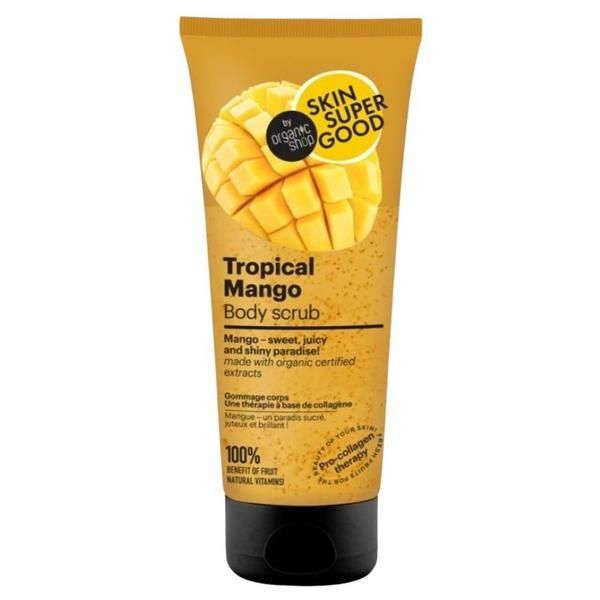 Organic Shop Скраб за тяло - Skin SuperGood Tropical Mango Body Scrub, 200 мл