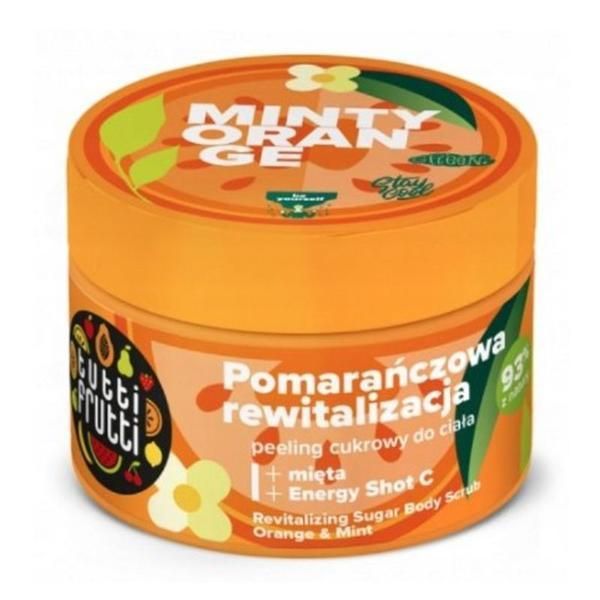 Farmona Скраб за тяло Tutti Frutti Revitalizing Sugar Body Scrub Orange &amp; Mint, Farmona, 300 гр