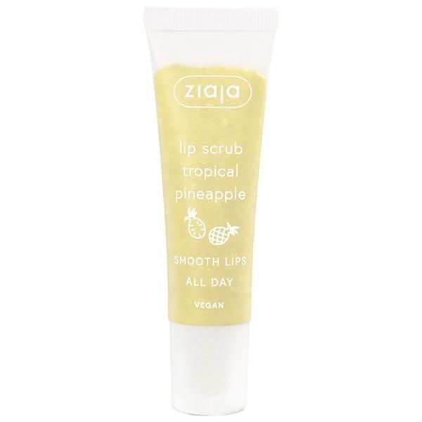 Ziaja Скраб за устни с ананас - Ziaja Lip Scrub Tropical Pineapple, 12 мл