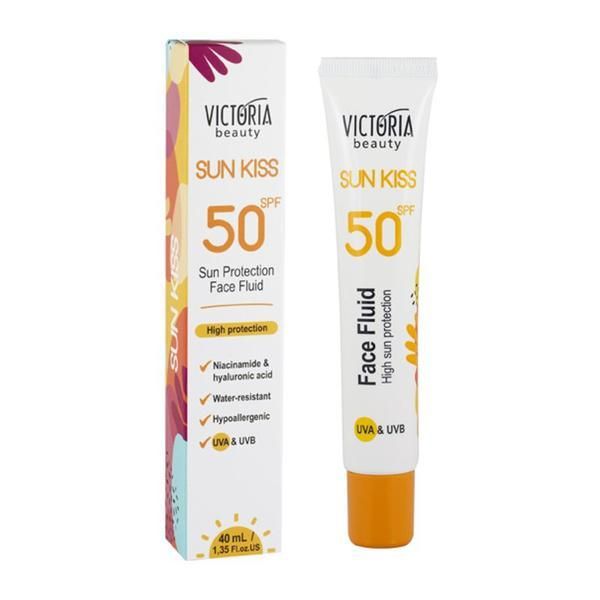 Camco Слънцезащита за лице Sun Kiss SPF 50 Victoria Beauty, 40 мл