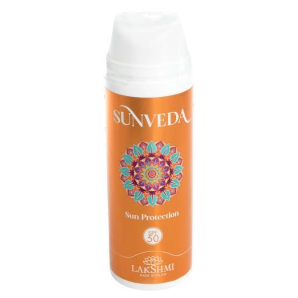 Lakshmi Слънцезащитен крем с бадемово масло - Lakshmi Sunveda Sun Protection SPF 50, 150 мл