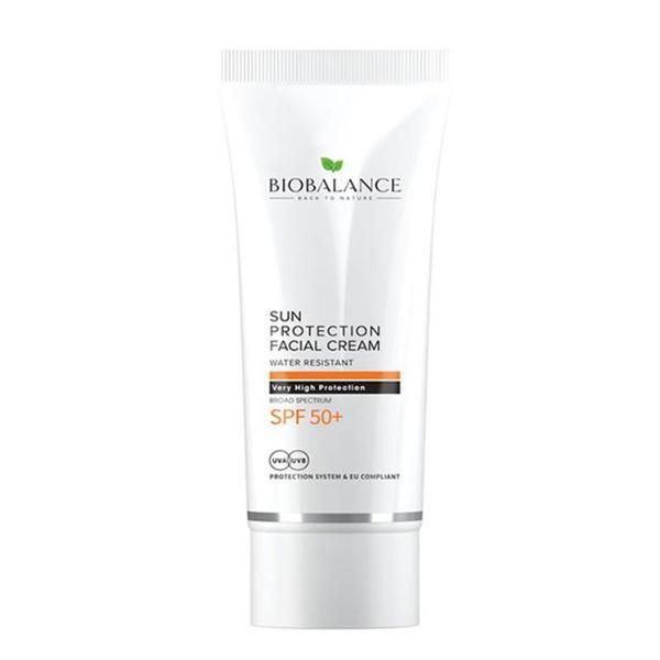 Bio Balance Слънцезащитен крем SPF 50+ за лице, Много висока UVA и UVB защита - Bio Balance Sun Protection Facial Cream, 75 мл