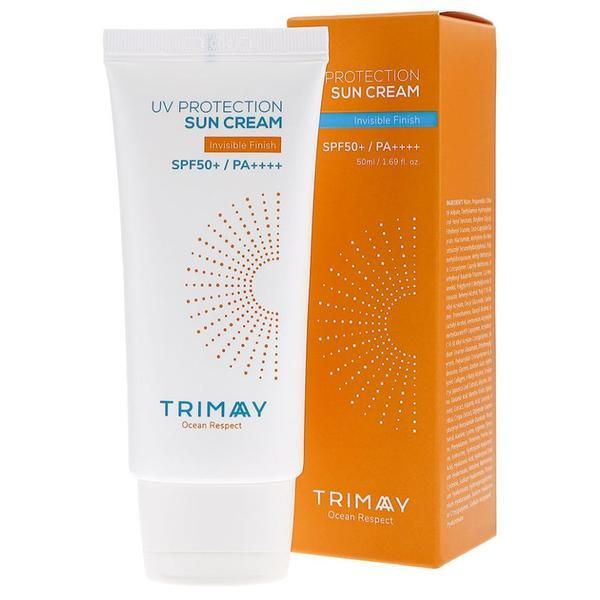 Trimay Слънцезащитен крем SPF50/PA++++ - Trimay Invisible Finish UV Protection Sun Cream, 50 мл