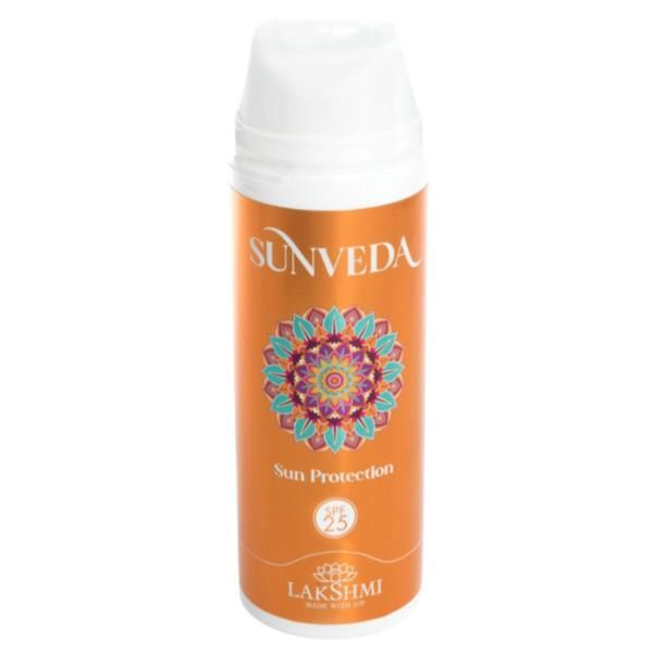 Lakshmi Слънцезащитен крем със зехтин - Lakshmi Sunveda Sun Protection SPF 25, 150 мл