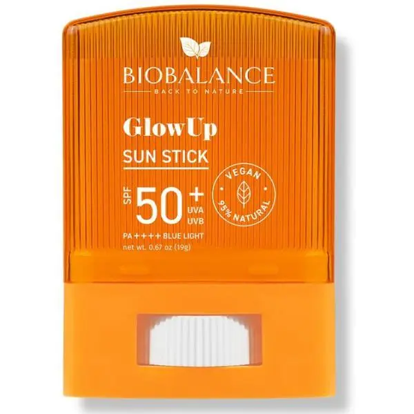 Bio Balance Слънцезащитен стик - Bio Balance Sun Stick SPF 50+, UVA, UVB, PA++++ Blue Light, 19 гр