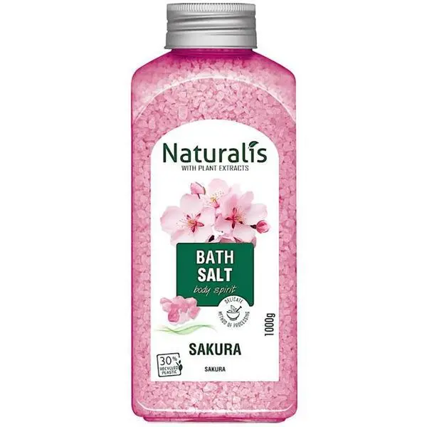 Naturalis Сол за вана - Naturalis Bath Salt Sakura, 1000 гр