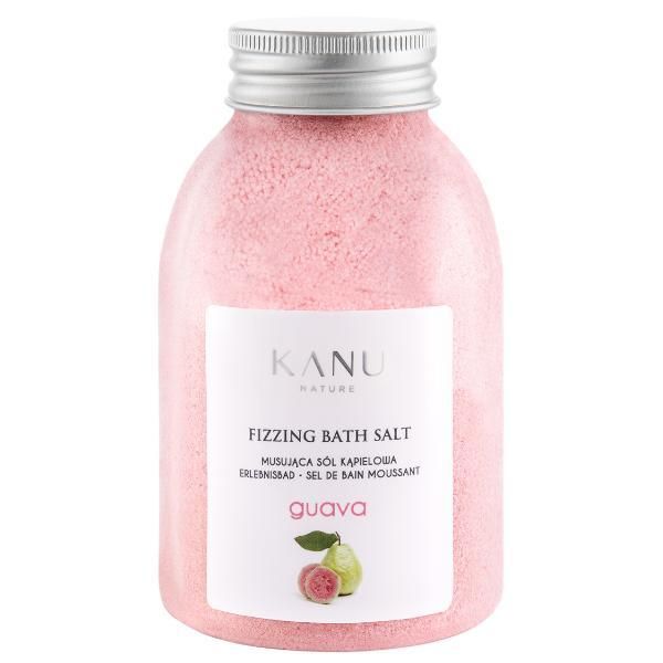 Kanu Nature Сол за вана с аромат на гуава - KANU Nature Fizzing Bath Salt Guava, 250 гр