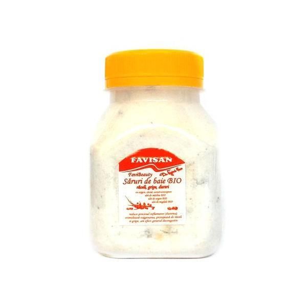 Favisan Соли за баня за настинки, грип, болка Favibeauty Favisan, 400г