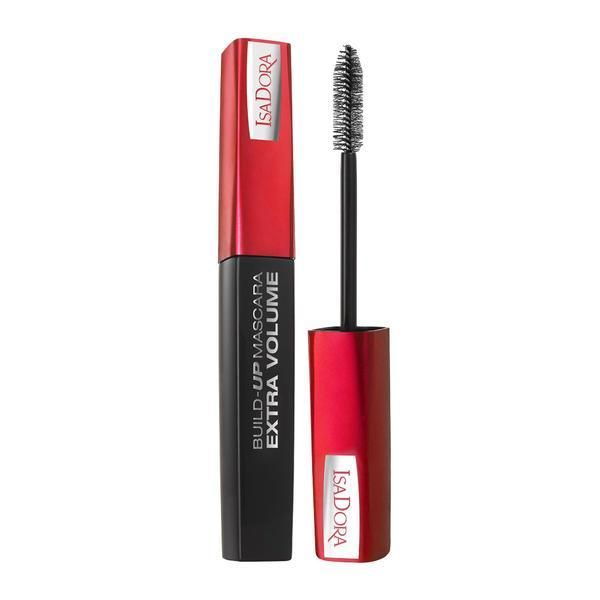 Isadora Спирала за мигли - Build-Up Mascara Extra Volume, нюанс 01 Super Black, Isadora 12 мл