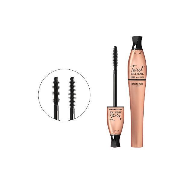Bourjois Paris Спирала за обем и удължаване - Bourjois Paris Twist Extreme Fiber Mascara, нюанс 24 Черно, 8 мл