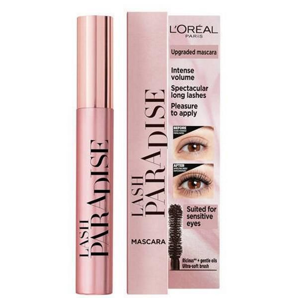 L'Oreal Paris Спирала за обем и удължаване - L&#039;Oreal Lash Paradise Eye Mascara, черна, 6,4 мл