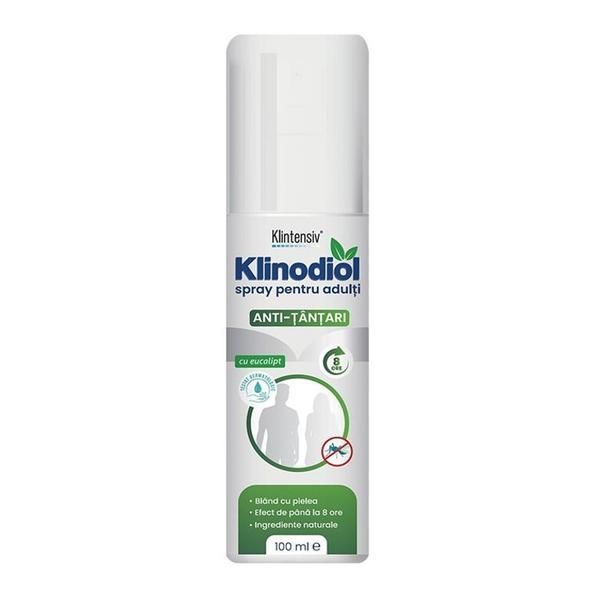 Klintensiv Спрей против комари с евкалипт за възрастни - Klintensiv Klinodiol Spray, 100 мл