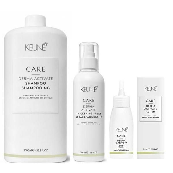 Keune Спрей против косопад - Keune Care Derma Activation Thickening Spray 200 мл