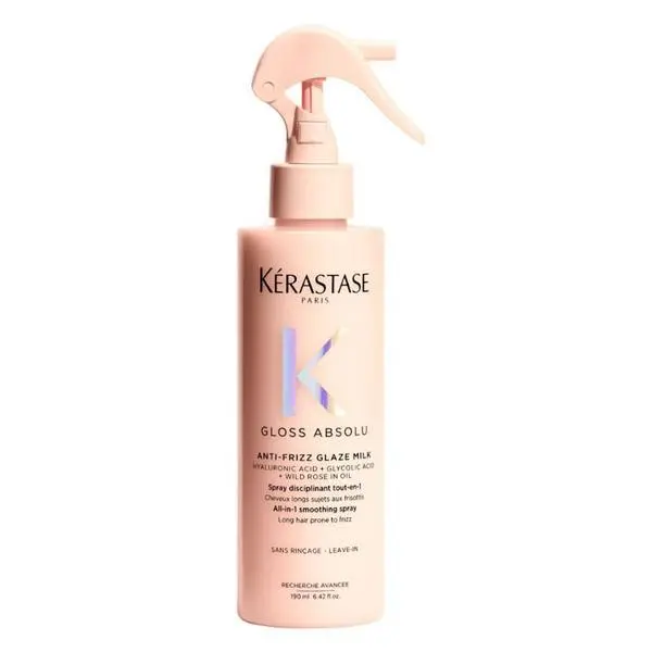 Kerastase Спрей против накъдряне - Kerastase Gloss Absolu Anti-Frizz Glaze Milk, 190 мл