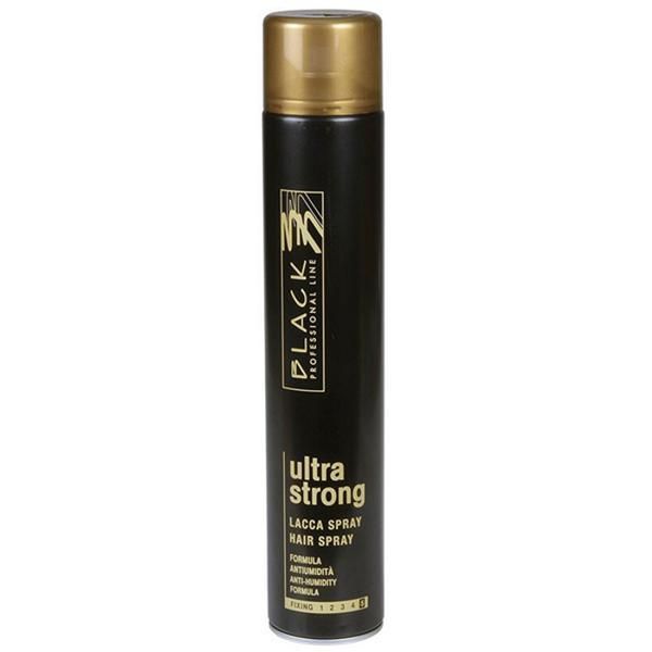 Black Professional Line Спрей против влажност Сила 5 - Black Professional Line Ultra Strong Anti-Humidity Hairspray, 500мл