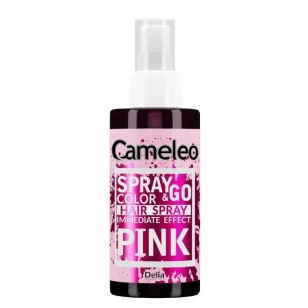 Delia Cosmetics Спрей за боядисване, розов - Delia Cosmetics Cameleo Spray Color &amp; Go Pink, 150 мл