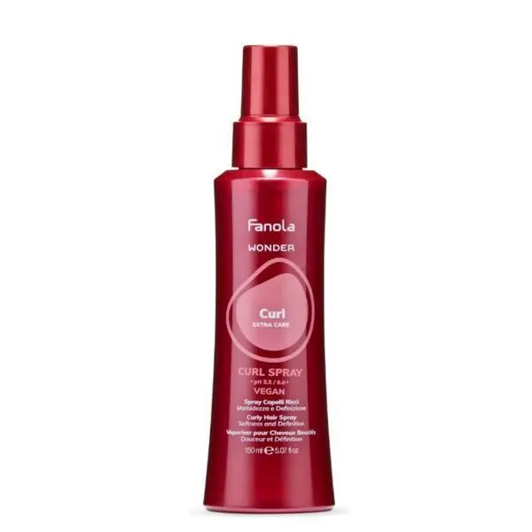 Fanola Спрей за дефиниране на къдрици - Fanola Wonder Curl Extra Care Curl Spray, 150 мл