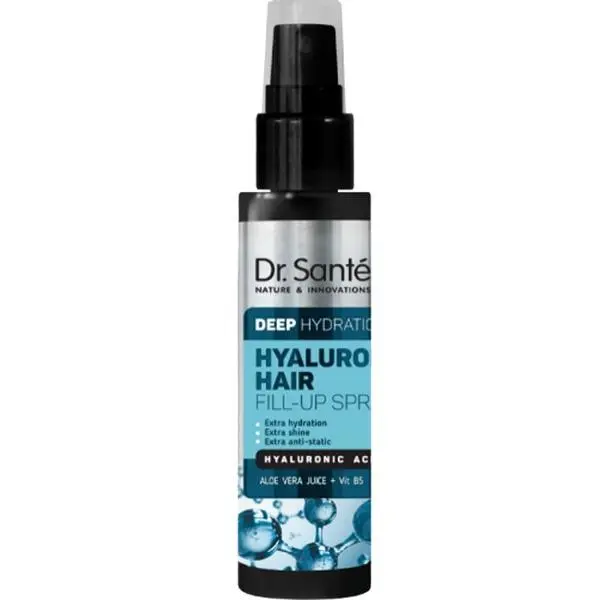 Dr. Sante Спрей за хидратация и блясък с хиалуронова киселина Dr. Sante, 150 мл