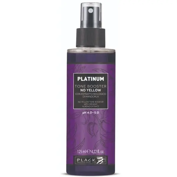 Black Professional Line Спрей за неутрализиране на жълти тонове - Black Professional Line Platinum Tone Booster No Yellow, 125 мл