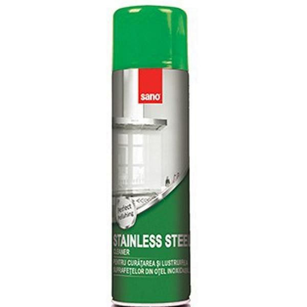 Sano Спрей за почистване на неръждаема стомана - Sano Stainless Steal Cleaner, 500 мл