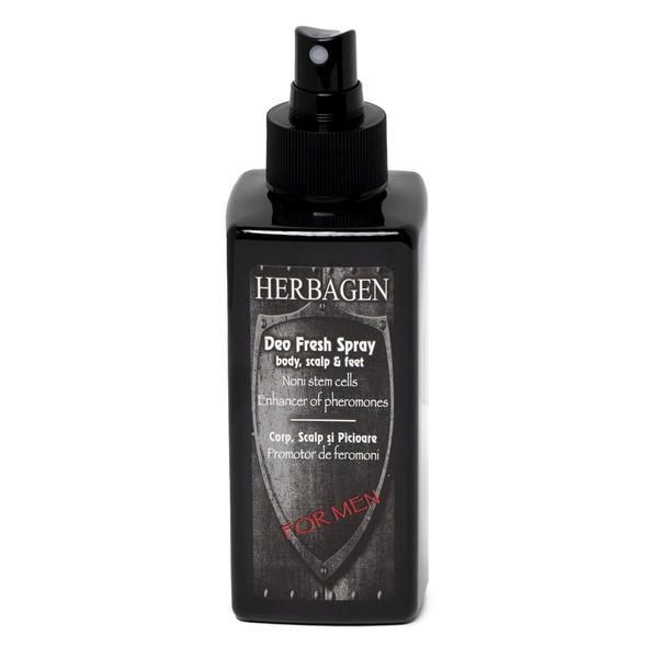 Herbagen Спрей за скалп и крака за мъже Deo Fresh , Herbagen, 200 мл