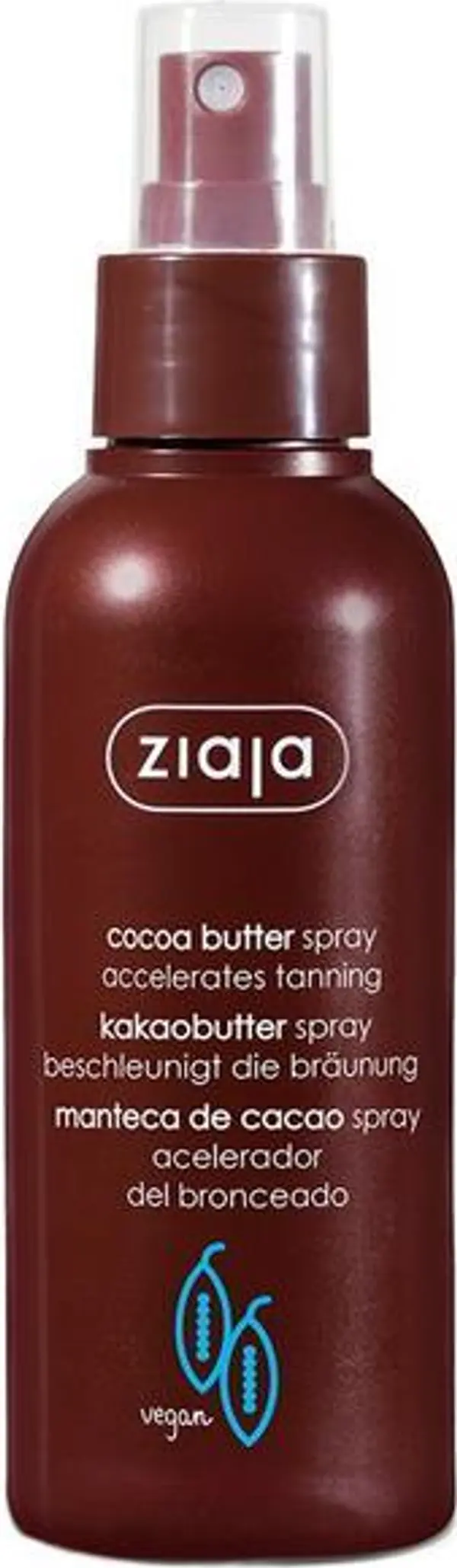Ziaja Спрей за ускоряване на тен - Ziaja Cocoa Butter Spray, 100 мл