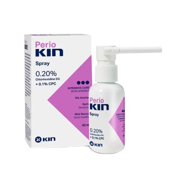 Kin Спрей за венци - Kin PerioKin 0.20% Chlorhexidine DG Intensive Care, 40 мл