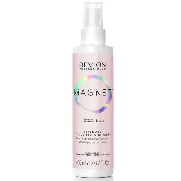 Revlon Professional Спрей за защита на косата без отмиване - Revlon Professional Magnet Ultimate Daily Fix &amp; Shield Leave-In Spray, 200 мл