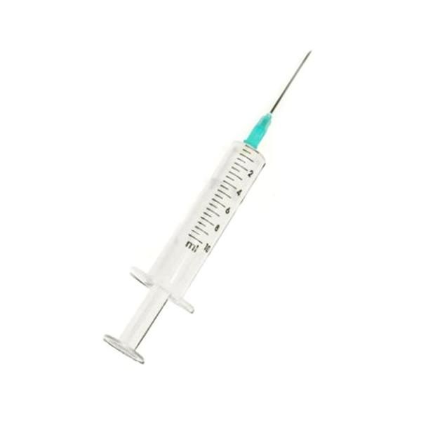 KDM Спринцовки 2 Компонента Еднократна употреба KDM, 10мл, игла зелени 0.80мм x 40мм, стерилни, 100 броя