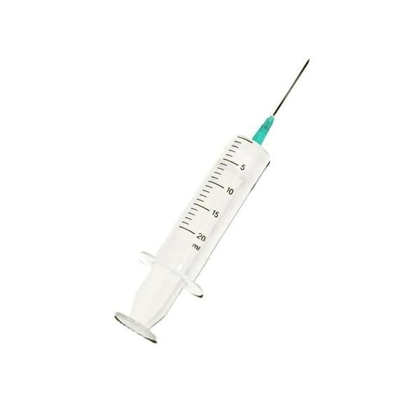 KDM Спринцовки 2 Компонента Еднократна употреба KDM, 20мл, игла зелени 0.80мм x 40мм, стерилни, 100 броя
