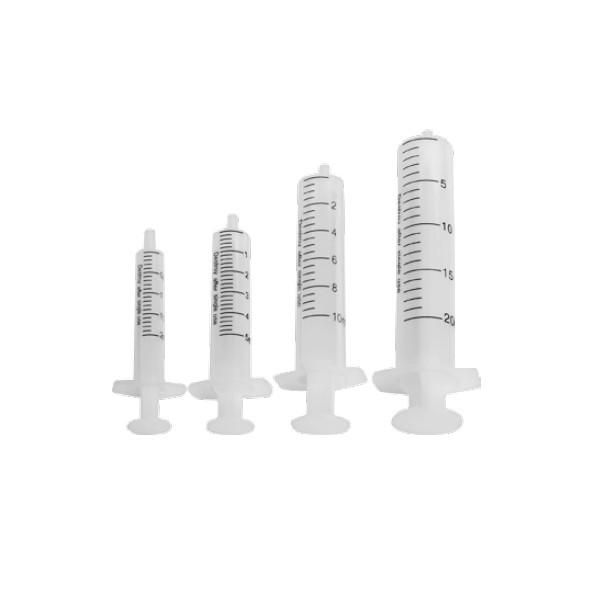 Prima Спринцовки за еднократна употреба Prima, без игла, Luer Slip, от 2 части (корпус, бутало), 20мл, 50 броя