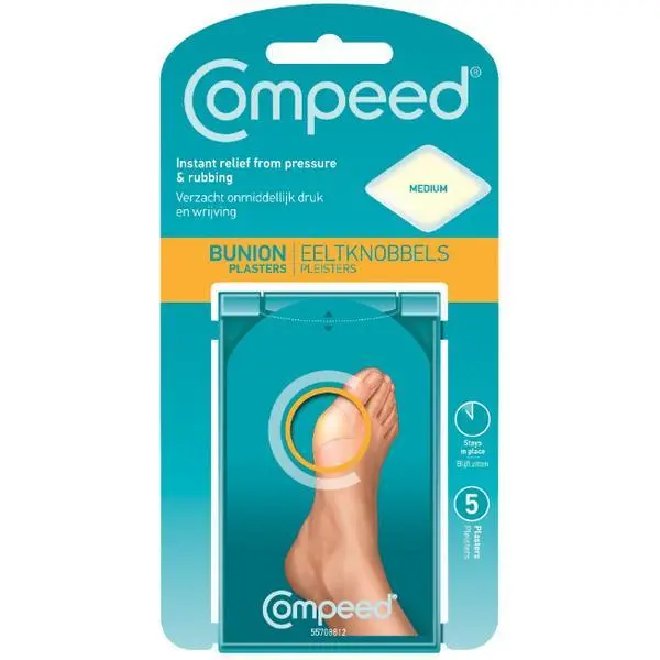 Compeed Средни пластири за мазоли Compeed, 5 броя