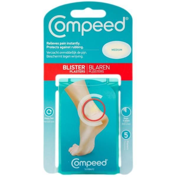 Compeed Средни пластири за мехури Compeed, 5 броя