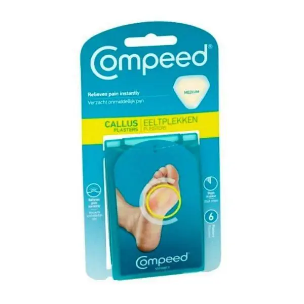 Compeed Средни пластири за повърхностни рани Compeed, 6 броя