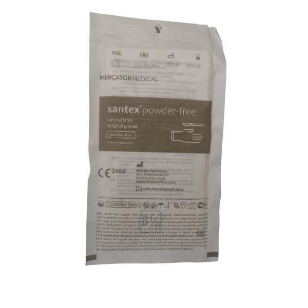 Prima Стерилни хирургически латексови ръкавици без пудра Размер XL - Prima Sterile Latex Surgical Powder Free Gloves 8.5, 2 броя