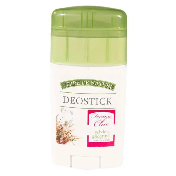 Manicos Стик дезодорант с градински чай и глицерин Verre de Nature Femme Chic Manicos, 50г