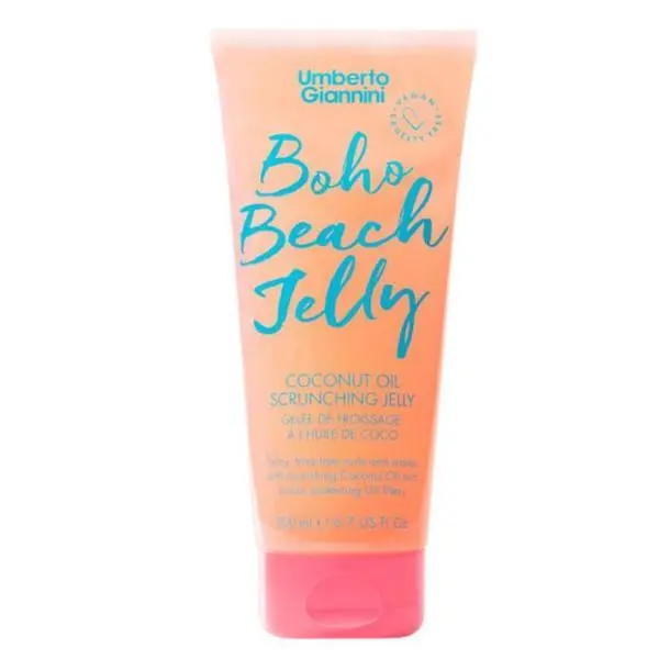 Umberto Giannini Стилизиращ гел с кокосово масло за разхлабени къдрици - Umberto Giannini Boho Beach Jelly, 200 мл