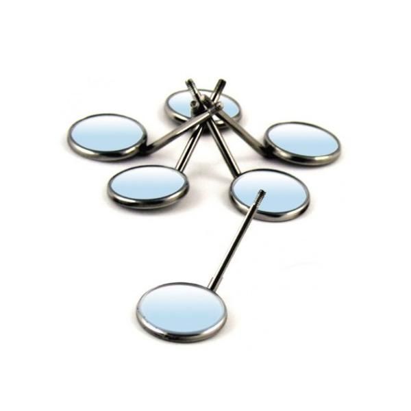 Prima Стоматологични огледала Inox Plane Prima, размер #5, 12 броя