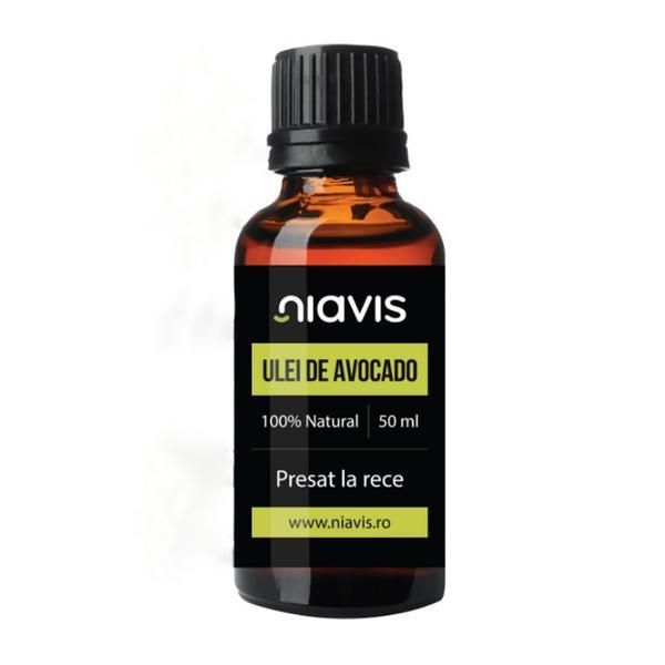 Niavis Студено пресовано масло от авокадо - Niavis, 50 мл