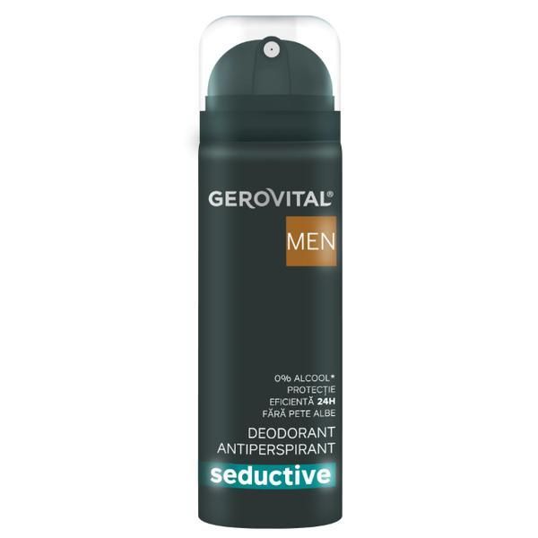 Gerovital Съблазнителен дезодорант против изпотяване Gerovital Men, 150 мл