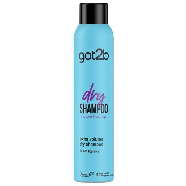 Got2B Сух шампоан за обем - Schwarzkopf Got2b Dry, 200 мл