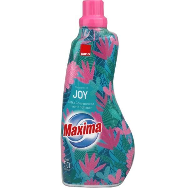 Sano Супер концентриран и парфюмиран балсам за пране - Sano Maxima Moments of Joy Ultra Concentrated Fabric Softener, 1000 мл
