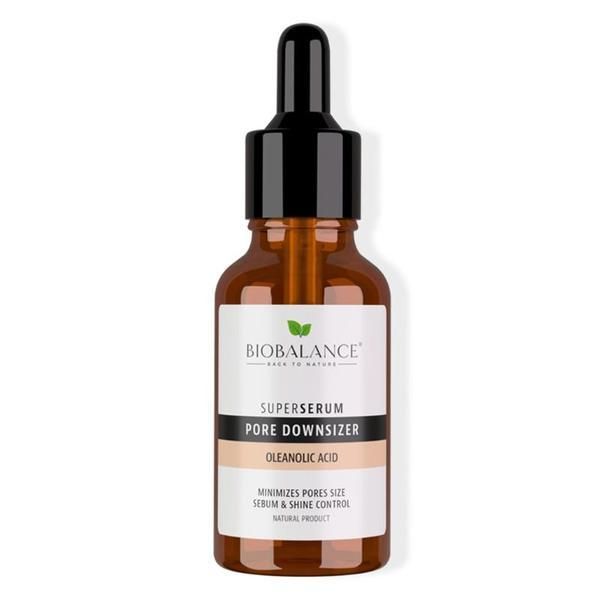 Bio Balance Супер серум за намаляване на порите с олеанолова киселина, за мазна кожа и разширени пори - Bio Balance, 30 мл