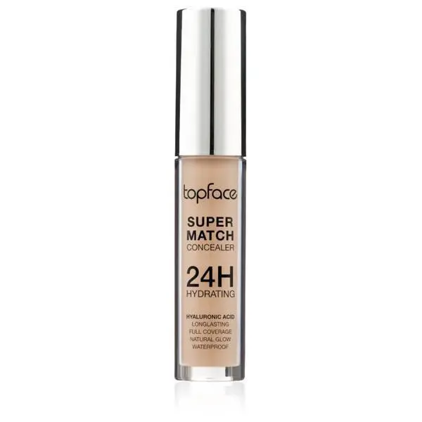 Topface Супер устойчив коректор - Topface Super Match Concealer 24 H Hydrating, PT474.002, 6 мл
