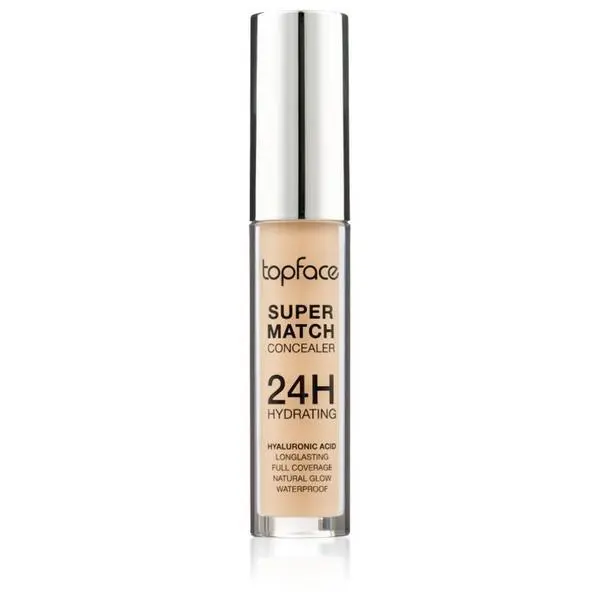 Topface Супер устойчив коректор - Topface Super Match Concealer 24 H Hydrating, PT474.005, 6 мл