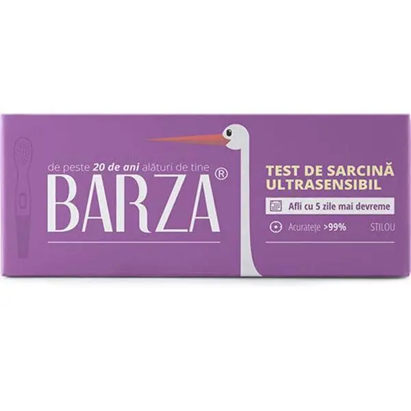 Barza Свръхчувствителен тест за бременност Писалка Barza